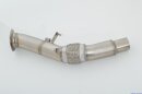 76mm downpipe stainless steel