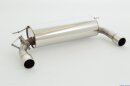 76mm back-silencer with tailpipe left & right...