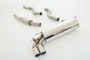 76mm catback-system stainless steel