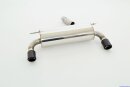 76mm back-silencer with tailpipe left &amp; right 435i/440i-Look stainless steel