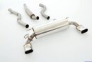 76mm catback-system with tailpipe left &amp; right stainless steel