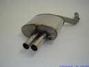 back-silencer stainless steel