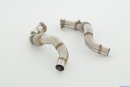 Friedrich Motorsport 2 x 3 Zoll (76mm) Downpipe Edelstahl