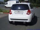 back-silencer with tailpipe left &amp; right stainless steel