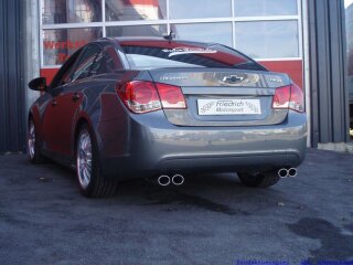 63.5mm catback-system with tailpipe left & right aluminised steel