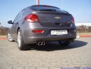 63.5mm catback-system with tailpipe left &amp; right aluminised steel