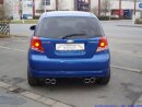 back-silencer with tailpipe left &amp; right aluminised steel