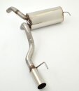 back-silencer stainless steel