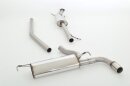 63.5mm catback-system stainless steel