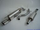 63.5mm catback-system stainless steel