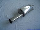 back-silencer stainless steel