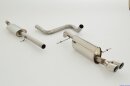 63.5mm catback-system stainless steel