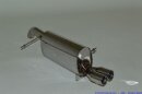 back-silencer stainless steel