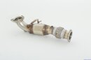 Friedrich Motorsport 70mm Downpipe mit Sport-Kat. Edelstahl