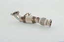 Friedrich Motorsport 70mm Downpipe mit Sport-Kat. Edelstahl