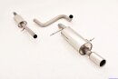 63.5mm catback-system stainless steel