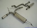 63.5mm catback-system stainless steel