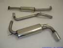 76mm catback-system stainless steel