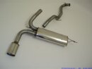 back-silencer stainless steel