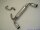back-silencer with tailpipe left & right stainless steel