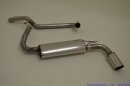 back-silencer stainless steel