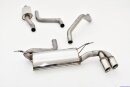 63.5mm catback-system stainless steel