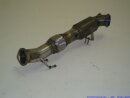 76mm downpipe with 200 cells sport-catalyst stainless steel