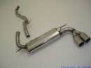 back-silencer stainless steel