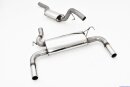 63.5mm catback-system with tailpipe left &amp; right stainless steel