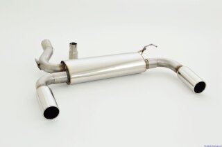 Friedrich Motorsport 70mm Duplex-Sportendschalldämpfer Edelstahl