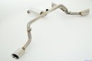 70mm sidepipe catback-system with tailpipe left &amp; right stainless steel