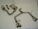 63.5mm catback-system with tailpipe left & right...