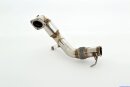 90mm downpipe with 200 cells sport catalyst stainless steel