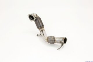 90mm downpipe with 200 cells HJS sport catalyst stainless steel