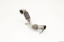 90mm downpipe with 200 cells HJS sport catalyst stainless...