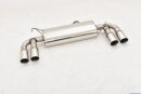 70mm back-silencer with tailpipe left & right...