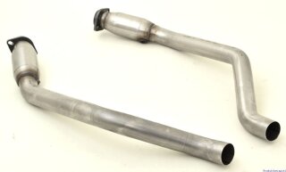 70mm front-pipe set with 200 cells sport catalyst stainless steel