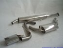 63.5mm catback-system stainless steel