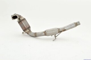 Friedrich Motorsport 63,5mm Downpipe mit 200 Zellen HJS Sport-Kat. Edelstahl