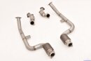 Friedrich Motorsport 2x70mm Downpipe mit 200 Zellen HJS...