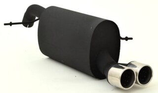 back-silencer aluminised steel