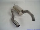 back-silencer stainless steel