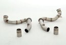 2x3 Zoll (76mm) Downpipe stainless steel