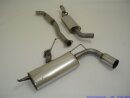 63.5mm catback-system stainless steel