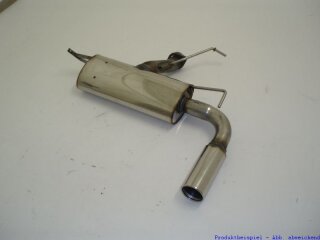back-silencer stainless steel