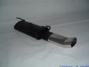 back-silencer aluminised steel