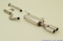 63.5mm racing catback-system stainless steel