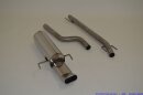 63.5mm racing catback-system stainless steel