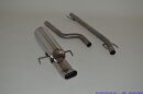 63.5mm racing catback-system stainless steel