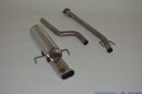 63.5mm racing catback-system stainless steel